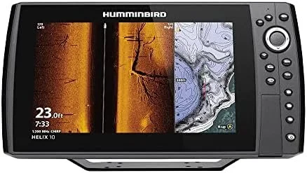1-9-1.webp Humminbird 411420-1CHO Helix 10 Chirp MEGA SI+ GPS G4N CHO (Control Head Only) Fish Finders. - Image 1