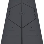Liforme Original Yoga Mat – Free Yoga Bag Included – Patented Alignment System, Warrior-like Grip, Non-slip, Eco-friendly, sweat-resistant, long, wide, 4.2mm thick mat for comfort Visit the LIFORME Store