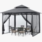 ABCCANOPY 10x10 Patio Gazebo with Mosquito Netting - Image 4