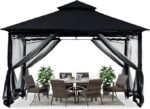ABCCANOPY 10x12 Patio Gazebo with Mosquito Netting